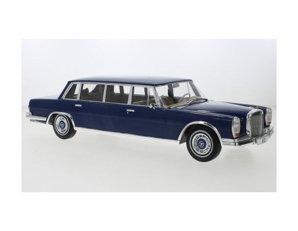 MODELCARGROUP MCG18189 MERCEDES 600 (W100) PULLMAN 1969 DARK BLUE 1:18 Modellino