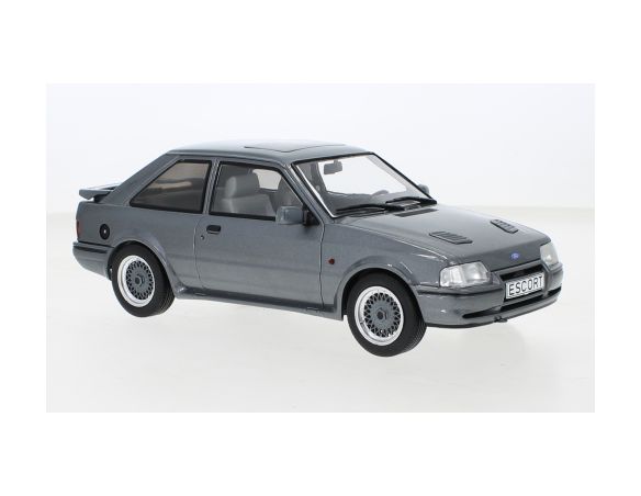 MODELCARGROUP MCG18272 FORD ESCORT MK IV RS TURBO S2 1990 MET.GREY 1:18 Modellino