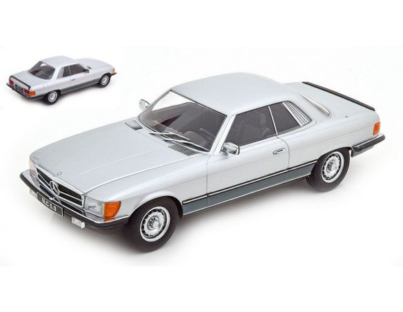 KK SCALE KKDC180793 MERCEDES 450 SLC 5.0 C107 1980 SILVER 1:18 Modellino