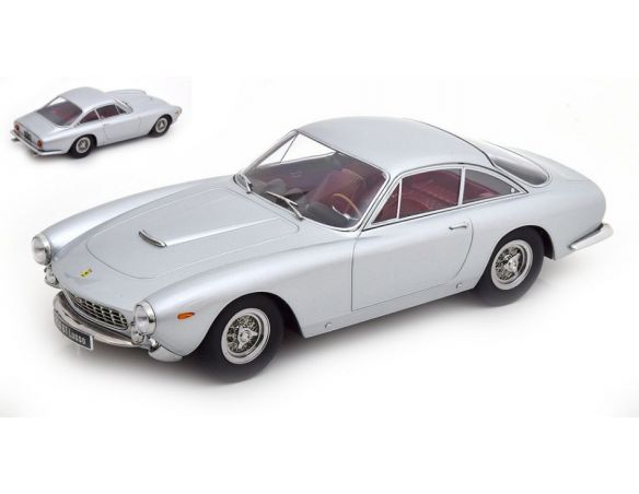KK SCALE KKDC181022 FERRARI 250 GT LUSSO 1962 SILVER 1:18 Modellino