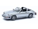 SCHUCO SH450029800 PORSCHE 911 TARGA 1977 SILVER PRO RESIN 1:18 Modellino