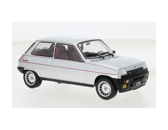 WHITEBOX WB124152 RENAULT 5 ALPINE TURBO 1982 SILVER 1:24 Modellino