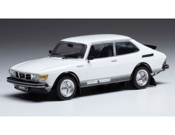 IXO MODEL CLC460 SAAB 99 TURBO COMBI COUPE 1977 WHITE 1:43 Modellino