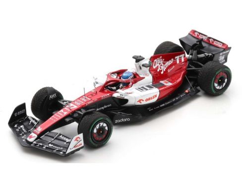SPARK MODEL S8541 ALFA ROMEO F1 VALTTERI BOTTAS 2022 N.77 5th EMILIA ROMAGNA GP 1:43 Modellino