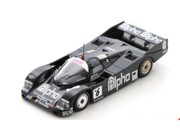 SPARK MODEL S9876 PORSCHE 962 C N.6 LM 1989 SALA-RATZENBERGER-LECHNER 1:43 Modellino
