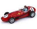 BRUMM BM0069CH FERRARI 246 F1 N.1 WINNER GR.BRITAIN GP 1958 PETER COLLINS W/PILOTE 1:43 Modellino