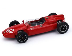 BRUMM BM0527 COOPER T53 MASERATI N.62 ITALY GP 1961 LORENZO BANDINI 1:43 Modellino