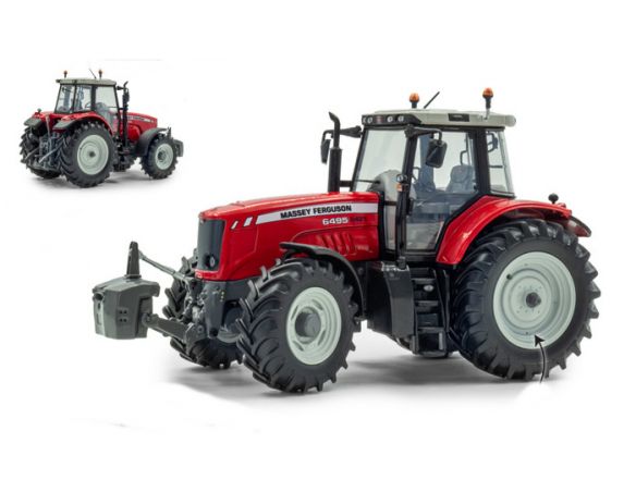 UNIVERSAL HOBBIES UH6472 TRATTORE MASSEY FERGUSON 6495 DYNA-6 1:32 Modellino