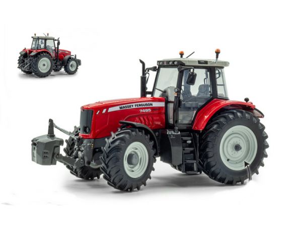 UNIVERSAL HOBBIES UH6474 TRATTORE MASSEY FERGUSON 7495 DYNA-VT 1:32 Modellino