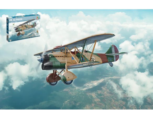 ITALERI IT1438 CR 32 FRECCIA - AERONAUTICA MILITARE 100th ANNIVERSARY KIT 1:72 Modellino