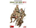 MINIART MIN35377 GERMAN TANK RIDERS SET 2  KIT 1:35 Modellino