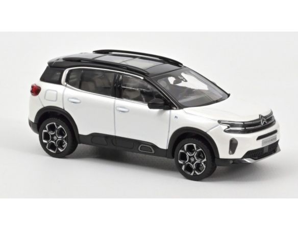 NOREV NV155564 CITROEN C5 AIRCROSS 2022 PEARL WHITE & BLACK 1:43 Modellino