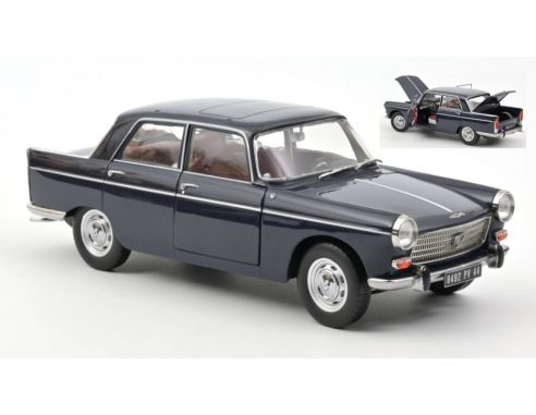 NOREV NV184836 PEUGEOT 404 1965 AMIRAL BLUE 1:18 Modellino