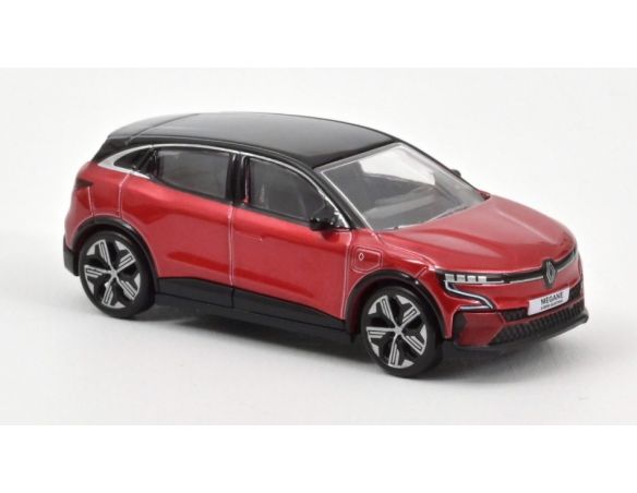 NOREV NV310928 RENAULT MEGANE E-TECH 100% ELECTRIC 2022 FLAME RED & BLACK 1:64 Modellino