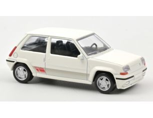 NOREV NV510538 RENAULT SUPERCINQ GT TURBO PH II 1988 WHITE JET CAR 1:43 Modellino