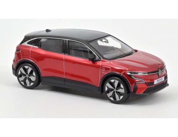 NOREV NV517921 RENAULT MEGANE E-TECH 100% ELECTRIC 2022 FLAME RED & BLACK 1:43 Modellino