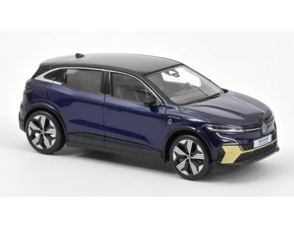 NOREV NV517922 RENAULT MEGANE E-TECH 100% ELECTRIC 2022 MIDNIGHT BLUE & BLACK 1:43 Modellino