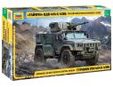 ZVEZDA Z3648 K-4386 TYPHOON RUSSIAN ARMOURED 4x4 CAR WITH REMOTE CONTROL MOD KIT 1:35 Modellino