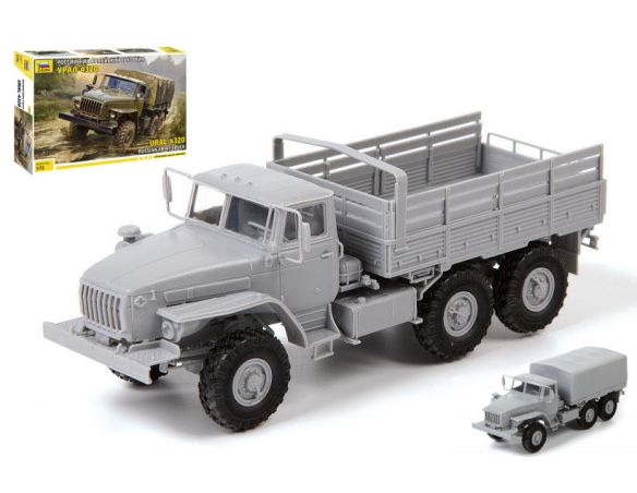 ZVEZDA Z5050 URAL-4320 RUSSIAN 6x6 OFFROAD TRUCK  KIT 1:35 Modellino