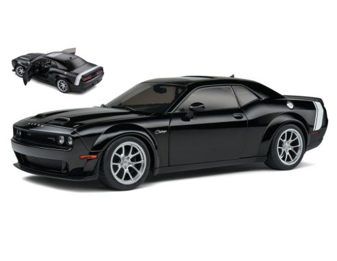 SOLIDO SL1805709 DODGE CHALLENGER SRT HELLCAT REDEYE WIDEBODY 2023 BLACK GHOST 1:18 Modellino