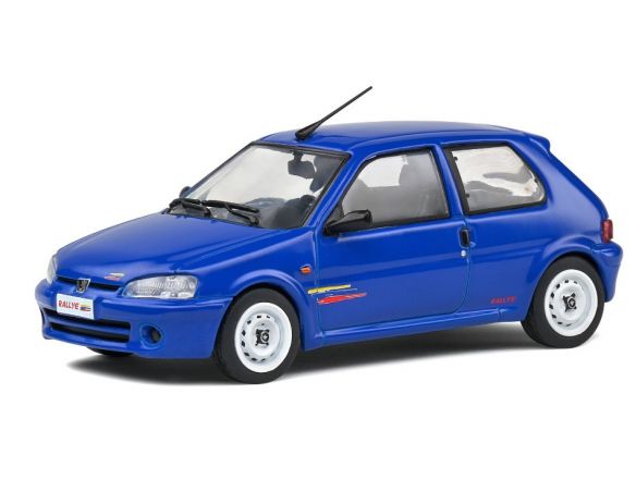 SOLIDO SL4312102 PEUGEOT 106 PH.2 RALLY 1995 BLUE SANTORIN 1:43 Modellino