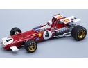 TECNOMODEL TMD18064A FERARI 312B N.4 WINNER GP ITALIA 1970 C.REGAZZONI W/DRIVER 1:18 Modellino