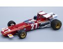 TECNOMODEL TMD18064C FERARI 312B N.27 BELGIO GP 1970 J.ICKX W/DRIVER 1:18 Modellino