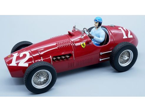 TECNOMODEL TMD18066A FERRARI 500 F2 N.12 WINNER GP MONZA 1952 A.ASCARI W/DRIVER 1:18 Modellino