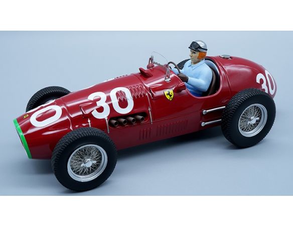 TECNOMODEL TMD18066C FERRARI 500 F2 N.30 WINNER SWISS GP 1952 P.TARUFFI W/DRIVER 1:18 Modellino