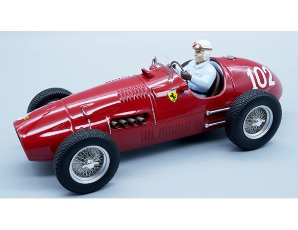 TECNOMODEL TMD18066D FERRARI 500 F2 N.102 NURBURGRING GP 1952 N.FARINA W/DRIVER 1:18 Modellino