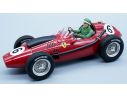 TECNOMODEL TMD18116A FERRARI DINO 246 F1 N.6 MAROCCO GP 1958 M.HAWTHORN W/DRIVER 1:18 Modellino