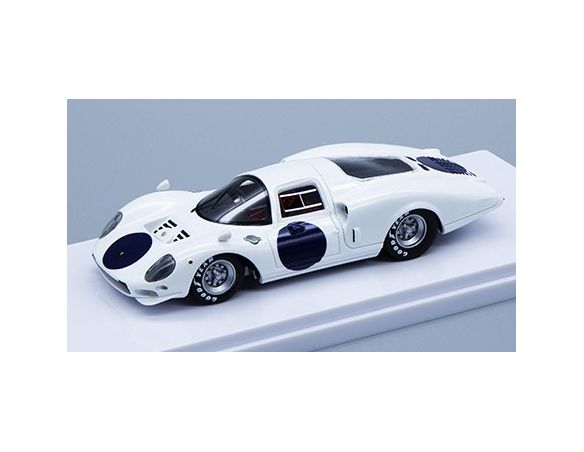 TECNOMODEL TMD43007A FERRARI 365 P2 WHITE ELEPHANT 1966 PRESS VERSION 1:43 Modellino