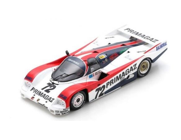 SPARK MODEL S9874 PORSCHE 956 N.72 11th LM 1988 P.YVER-J.LASSIG-D.WOOD 1:43 Modellino