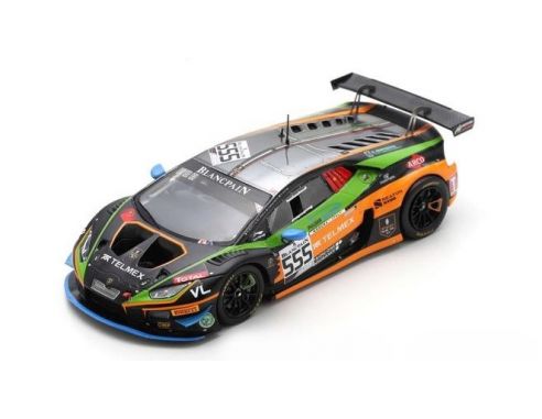 SPARK MODEL SB322 LAMBORGHINI HURACAN GT3 N.555 24 H SPA 2019 BERETTA-PROTO-ALTOE-MENCHACA Modellino