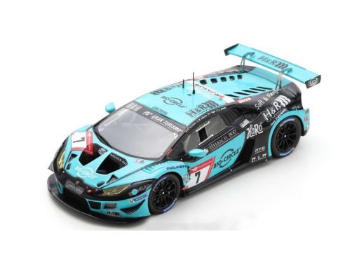 SPARK MODEL SG846 LAMBORGHINI HURACAN N.7 10th 24 H NURBURGRING 2022 PEPPER-DI MARTINO-JEF Modellino