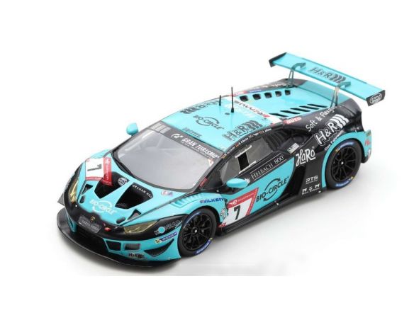 SPARK MODEL SG846 LAMBORGHINI HURACAN N.7 10th 24 H NURBURGRING 2022 PEPPER-DI MARTINO-JEF Modellino