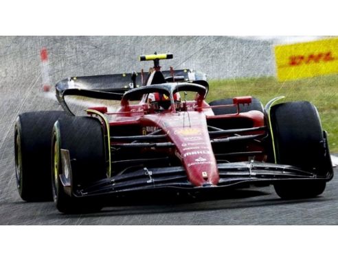 LOOKSMART LSF1043 FERRARI F1-75 N.55 WINN.GREAT BRITAIN GP 2022 CARLOS SAINZ JR.1:43 Modellino