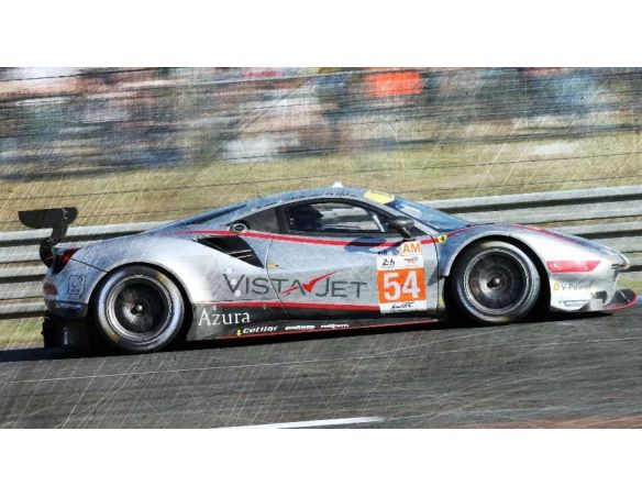 LOOKSMART LSLM143 FERRARI 488 GTE EVO AF CORSE N.54 LM 2022 FLOHR/CASTELLACCI/CASSIDY 1:43 Modellino