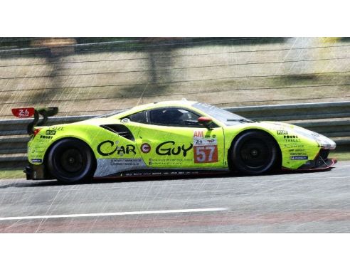 LOOKSMART LSLM145 FERRARI 488 GTE EVO KESSEL R.N.57 LM 2022 KIMURA/SCHANDORFF/JENSEN 1:43 Modellino