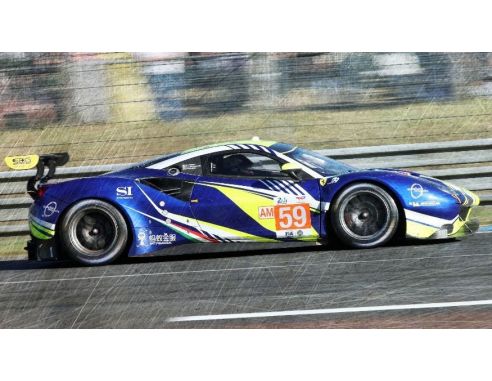 LOOKSMART LSLM146 FERRARI 488 GTE EVO INCEPTION R.N.59 LM 2022 WEST/LEDOGAR/KLEIN 1:43 Modellino
