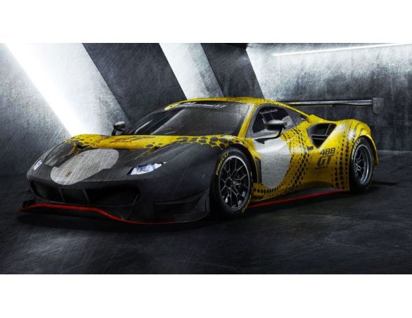 LOOKSMART LSRC077 FERRARI 488 GT MODIFICATA 1:43 Modellino