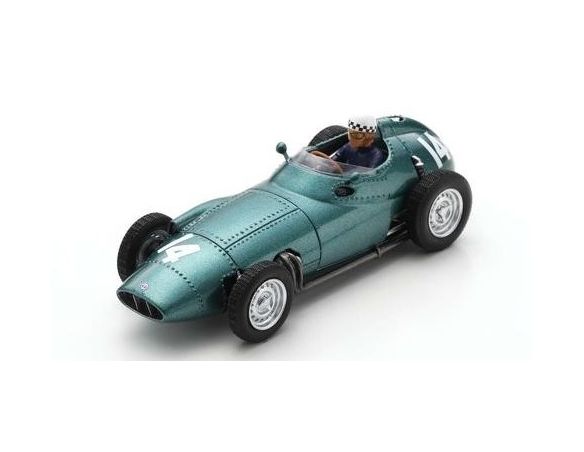 SPARK MODEL S5723 BRM P25 JEAN BEHRA 1958 N.14 DUTCH GP 1:43 Modellino