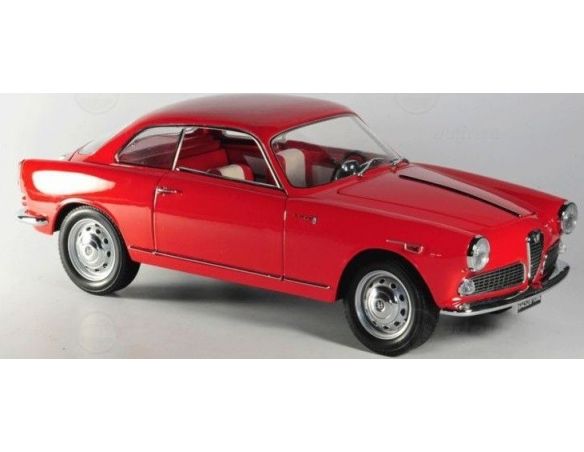 Miniminiera T71802 ALFA ROMEO GIULIETTA SPRINT 1/18 RED Auto 1/18
