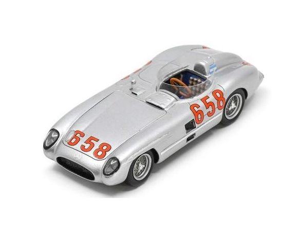 SPARK MODEL S5857 MERCEDES 300 SLR N.658 2nd MILLE MIGLIA 1955 JUAN MANUEL FANGIO 1:43 Modellino