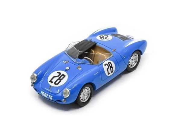 SPARK MODEL S9718 PORSCHE 550 N.28 LM 1956 C.STOREZ-H.POLENSKI 1:43 Modellino