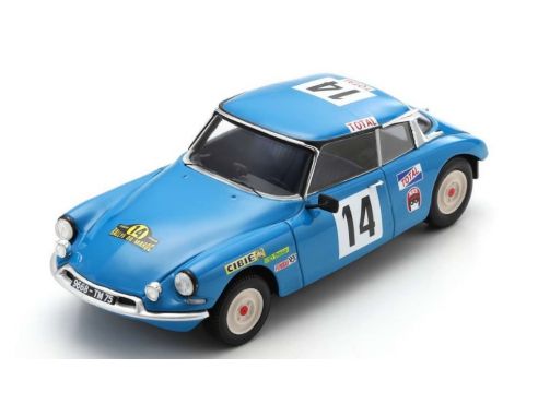 SPARK MODEL S5536 CITROEN DS 21 N.14 WINNER RALLYE DU MAROC 1969 NEYRET-TERRAMORSI 1:43 Modellino