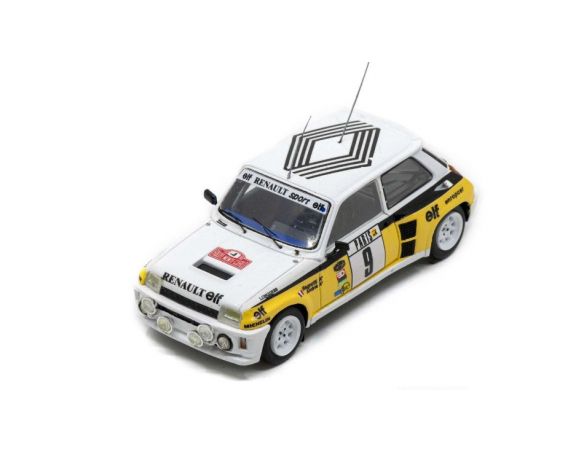 SPARK MODEL S6025 RENAULT 5 TURBO N.9 7th RALLY MONTE CARLO 1983 J.RAGNOTTI-J.M.ANDRIE' Modellino