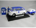 Miniminiera T74304 FIAT 600 MULTIPLA VERSIONE ARAL 1/18 Modellino