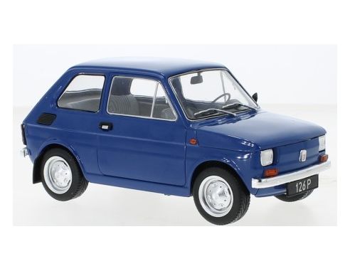 MODELCARGROUP MCG18324 FIAT-POLSKI 126 1972 BLUE 1:18 Modellino
