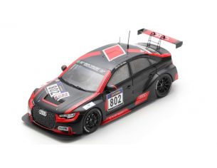 SPARK MODEL SG571 AUDI RS 3 LMS N.802 NURBURGRING ENDURANCE 2016 FREY-HAASE 1:43 Modellino